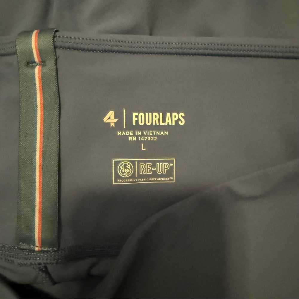Fourlaps Women's Blue Bike Shorts - Picture 3 of 6